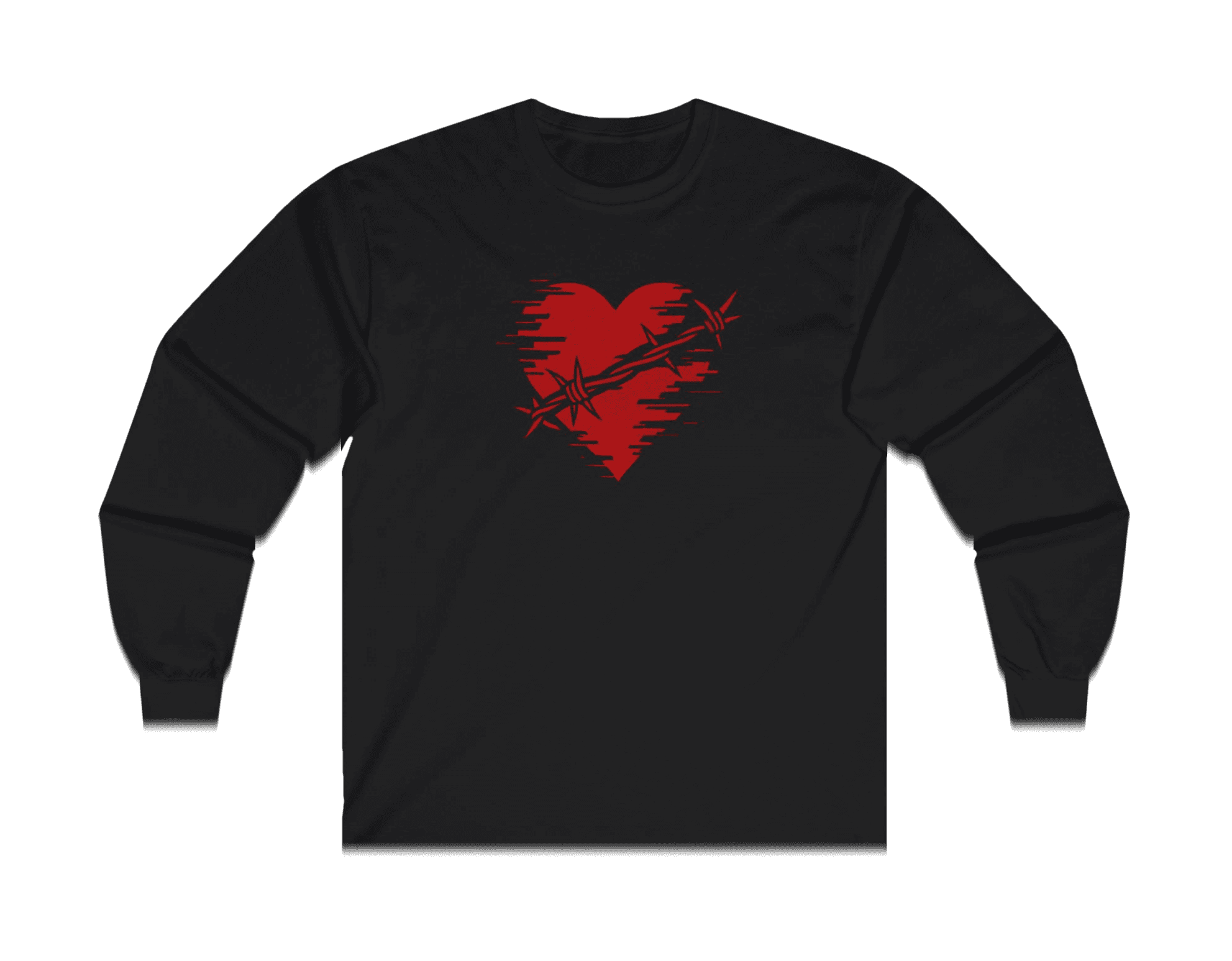 Glitch Heart Long Sleeve