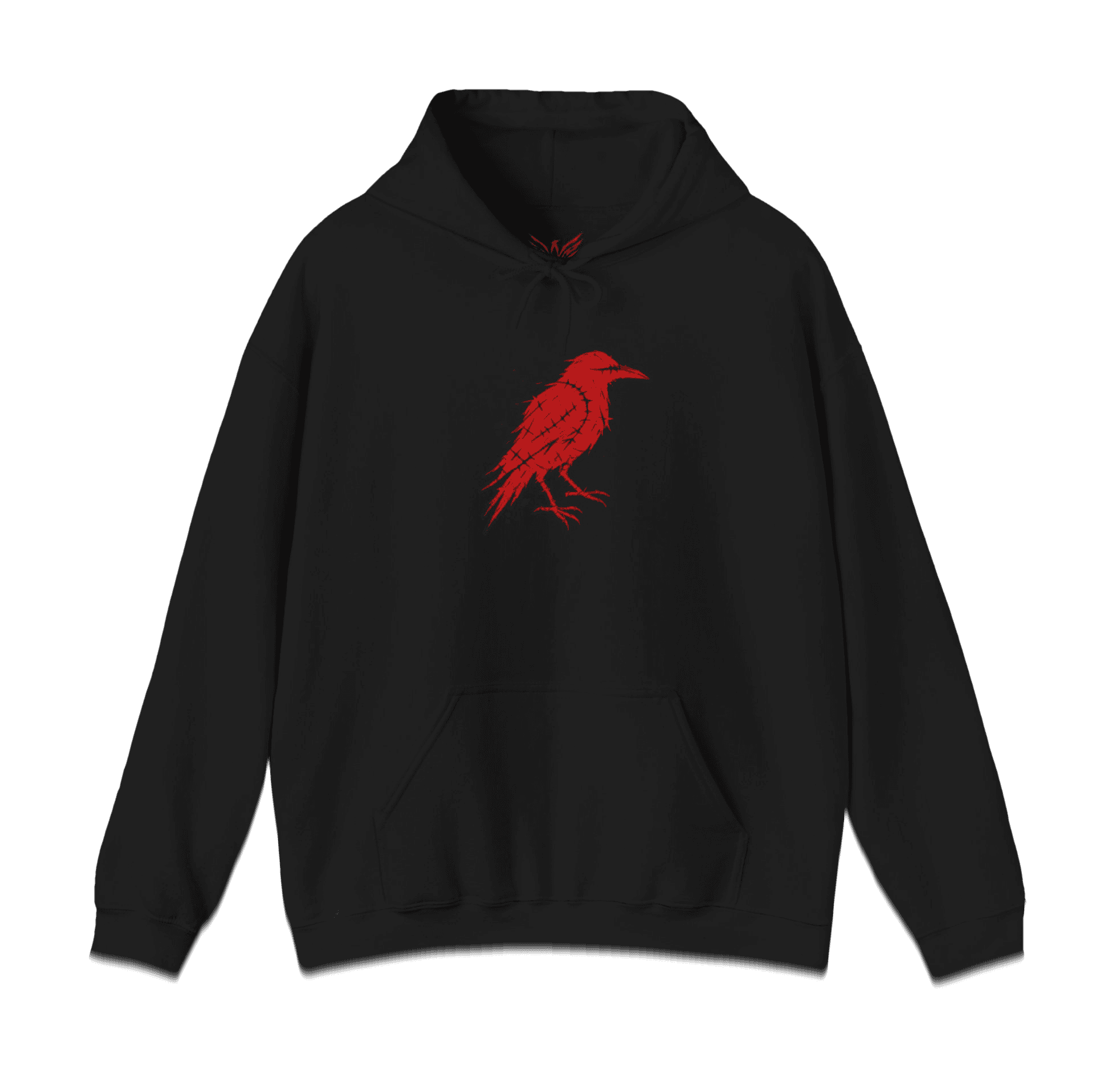Stitch Raven Hoodie